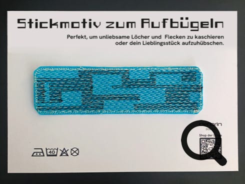 Stickmotiv zum Aufbügeln
