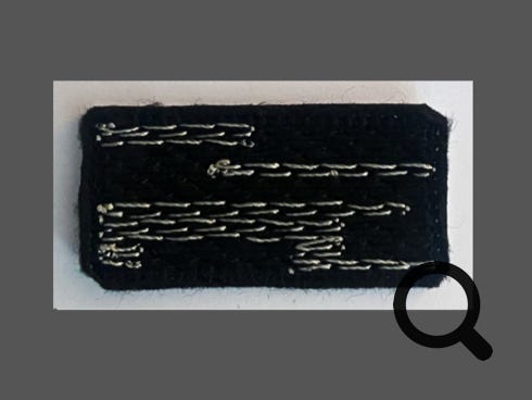 Stickmotiv zum Aufbügeln