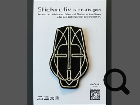 Stickmotiv zum Aufbügeln