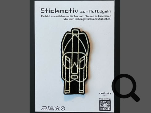 Stickmotiv zum Aufbügeln