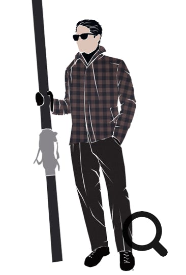 Illustration Ski
