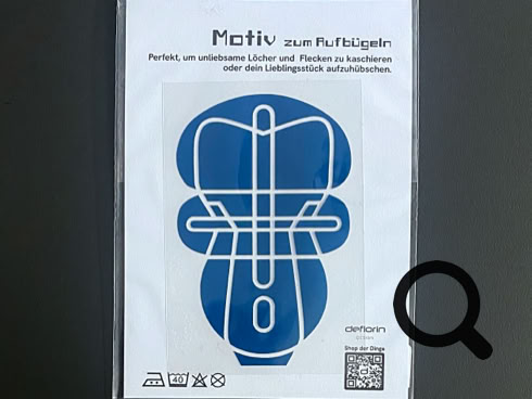 Motiv zum Aufbügeln