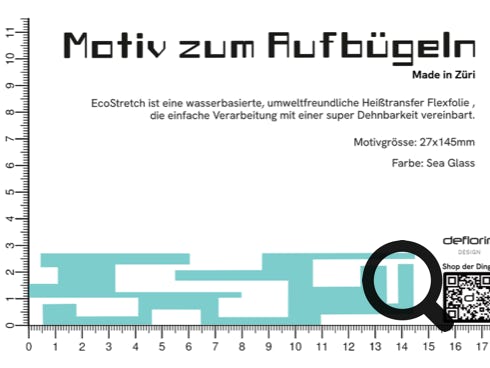 Motiv zum Aufbügeln