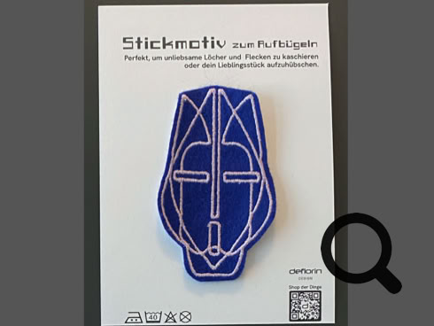 Stickmotiv zum Aufbügeln