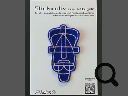 Stickmotiv zum Aufbügeln