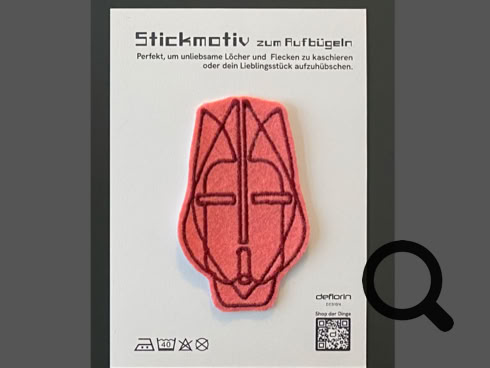 Stickmotiv zum Aufbügeln