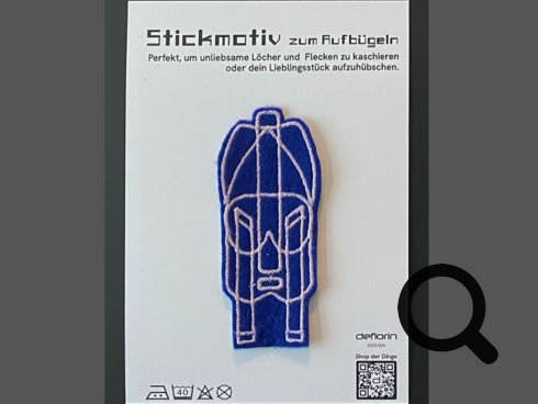 Stickmotiv zum Aufbügeln
