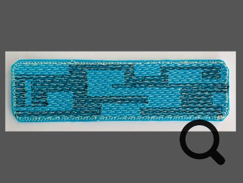 Stickmotiv zum Aufbügeln