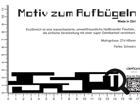 Motiv zum Aufbügeln
