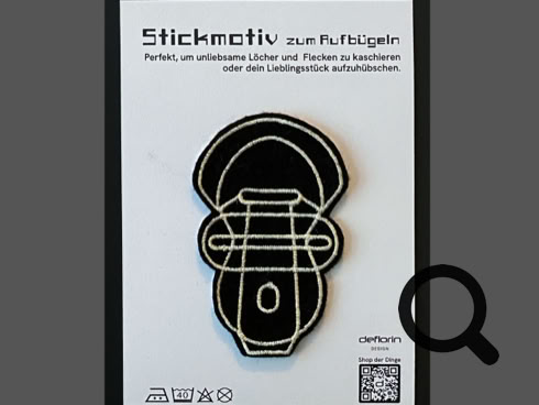 Stickmotiv zum Aufbügeln