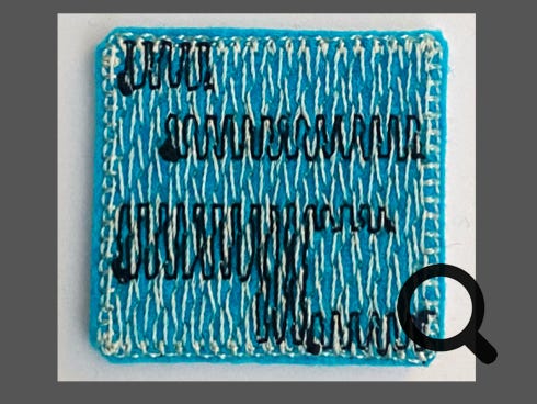 Stickmotiv zum Aufbügeln