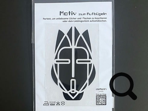 Motiv zum Aufbügeln